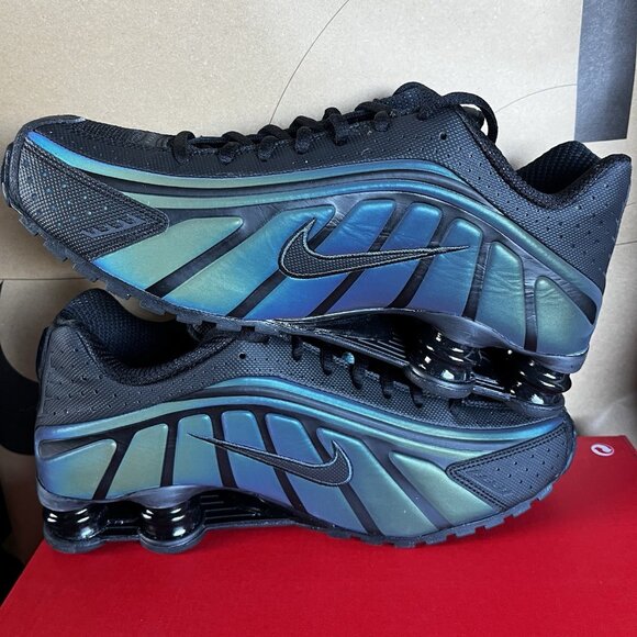 NEW Nike Shox R4 SE Black Seaweed \